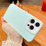For iPhone 16 Pro Jelly Silicone Skin-feel Phone Case(Sky Blue)