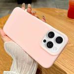 For iPhone 16 Pro Max Jelly Silicone Skin-feel Phone Case(Pink)