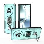 For Realme 14 Pro Metal Kickstand TPU Hybrid PC Phone Case(Green)