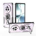 For Realme 14 Pro Metal Kickstand TPU Hybrid PC Phone Case(Purple)