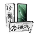 For Redmi K80 Metal Kickstand TPU Hybrid PC Phone Case(Grey)