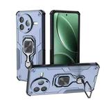 For Redmi K80 Metal Kickstand TPU Hybrid PC Phone Case(Blue)
