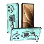 For Redmi K80 Pro Metal Kickstand TPU Hybrid PC Phone Case(Green)
