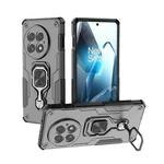 For OnePlus 13 Metal Kickstand TPU Hybrid PC Phone Case(Black)