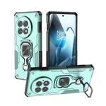 For OnePlus 13 Metal Kickstand TPU Hybrid PC Phone Case(Green)