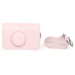 For Kodak EKTAR H35 / F501 / F9 Full Body Leather Camera Case Bag with Strap(Pink)