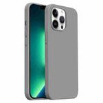 For iPhone 13 Pro Max Burom Cloud Sensing Ultra-thin Liquid Silicone Full Coverage Phone Case(Fifty Shades of Grey)