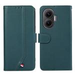 For Redmi Turbo 4 Pro ABEEL Delicate Texture Splicing RFID Leather Phone Case(Green)
