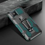 For iPhone 12 mini Machine Armor Warrior Shockproof PC + TPU Protective Case(Army Green)