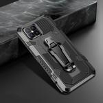 For iPhone 12 / 12 Pro Machine Armor Warrior Shockproof PC + TPU Protective Case(Black)