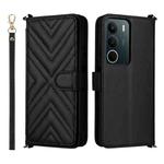 For Realme C71 4G Multifunctional 6-Card Slots Leather Phone Case with Wrist Strap(Black)