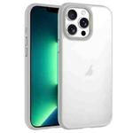 For iPhone 13 Pro Max Phantom Frosted Airbag Shockproof Transparent Phone Case(Grey)