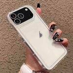 For iPhone 17 Pro Photo Frame Airbag Shockproof TPU Phone Case(Transparent)