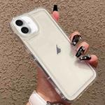 For iPhone 17 Photo Frame Airbag Shockproof TPU Phone Case(Transparent)