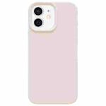 For iPhone 11 Dopamine Simple Imitation Liquid Silicone Phone Case(Cheese White)