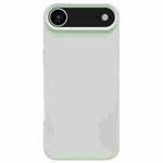 For iPhone 17 Air Dopamine Simple Imitation Liquid Silicone Phone Case(Milk Green)