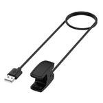 For Garmin Descent G2 / G1 xDfind USB-A Port Watch Charger Charging Clip With Data Function, Length: 1m(Black)