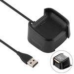 For Fitbit Versa 2 xDfind USB-A Port Watch Charging Dock Base Stand Holder, Length: 1m(Black)