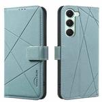 For Tecno Spark 40 Pro 4G Geometric Pattern RFID Leather Phone Case(Green)