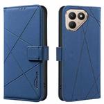 For Tecno Pova 7 Ultra 5G Geometric Pattern RFID Leather Phone Case(Blue)