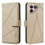 For Tecno Pova 7 Ultra 5G Geometric Pattern RFID Leather Phone Case(Beige)