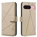 For Google Pixel 9 / 9 Pro Geometric Pattern RFID Leather Phone Case(Beige)