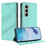 For itel A95 5G Embossed Multi-functional Wallet Retro Leather Phone Case(Mint Green)