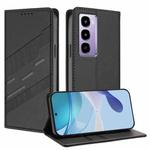For itel City 100 Embossed Multi-functional Wallet Retro Leather Phone Case(Black)