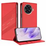 For Tecno Spark 20 Pro+ Embossed Multi-functional Wallet Retro Leather Phone Case(Red)