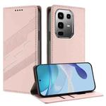For Infinix Note 50 Pro+ 5G Embossed Multi-functional Wallet Retro Leather Phone Case(Pink)