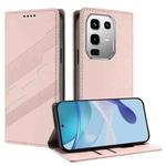 For Infinix Note 50 Pro 4G Embossed Multi-functional Wallet Retro Leather Phone Case(Pink)