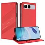 For Infinix Smart 10 Plus 4G Embossed Multi-functional Wallet Retro Leather Phone Case(Red)