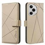 For Honor 400 Pro Global 160.8mm Geometric Pattern RFID Leather Phone Case(Beige)