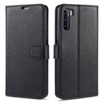 For Huawei Maimang 9 AZNS Sheepskin Texture Horizontal Flip Leather Case with Holder & Card Slots & Wallet(Black)