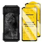For Ulefone Armor 27 Pro 2pcs / Pack Ulefone 9H HD Anti Fingerprint Tempered Glass Screen Protector