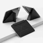 For iPad Air 11 2025 / 2024 Four-corner Anti-collision Magnetic Double-sided Clip Tablet Case(Black)