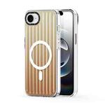 For iPhone 16e DUX DUCIS ZEST Series Colorful Gradient MagSafe Magnetic Phone Case(Gradient Desert Gold)