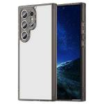 For Samsung Galaxy S24 Ultra 5G PC Hybrid TPU Airbag Shockproof Phone Case(Transparent Black)
