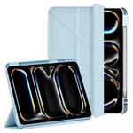 For iPad Pro 11 2024 WIWU 360 Rotation Magnetic Leather Tablet Case(Blue)