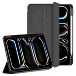 For iPad Pro 11 2024 WIWU 360 Rotation Magnetic Leather Tablet Case(Black)