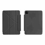 For iPad Air 13 2025 / 2024 / Pro 12.9 WIWU Smart Magnetic Double-sided Clip Leather Tablet Case(Black)