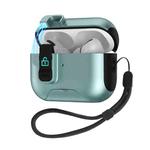 For AirPods Pro 2 Automatic Pop-up Cover Holder Earphone Case with Switch Lock(Green)