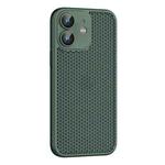For iPhone 11 Cooling Skin Feel PC Phone Case with Lens Film(Alpine Green)