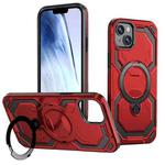For iPhone 14 / 13 Cooling MagSafe Holder Phone Case(Red)
