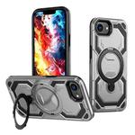 For iPhone 16e Cooling MagSafe Holder Phone Case(Silver)