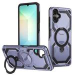 For Samsung Galaxy A06 5G / 4G Cooling MagSafe Holder Phone Case(Light Blue)