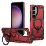 For Samsung Galaxy S23+ 5G Cooling MagSafe Holder Phone Case(Red)
