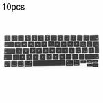 For MacBook A2251 A2289 A2238 A2338 10pcs UK Big Enter Version Keycaps, Language:Italy