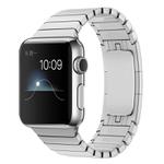 For Apple Watch 42mm / 41mm / 40mm / 38mm xDfind One Bead Stainless Steel Watch Band(Silver)