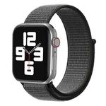 For Apple Watch 46mm / 49mm / 45mm / 44mm xDfind Nylon Loop Hook and Loop Fastener Watch Band(Dark Olive)